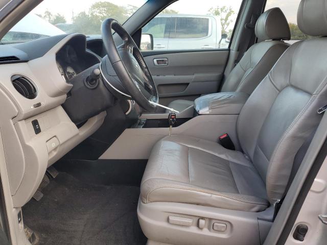 5FNYF48569B032782 - 2009 HONDA PILOT EXL SILVER photo 7