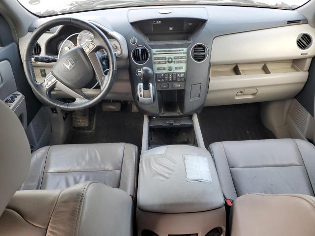 5FNYF48569B032782 - 2009 HONDA PILOT EXL SILVER photo 8