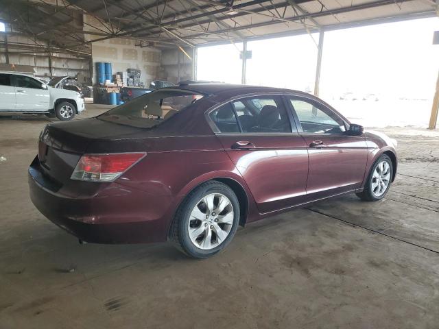 JHMCP26838C010810 - 2008 HONDA ACCORD EXL BURGUNDY photo 3
