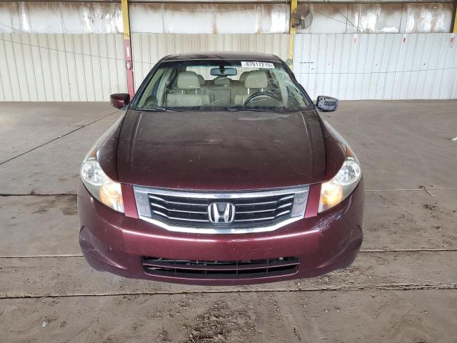 JHMCP26838C010810 - 2008 HONDA ACCORD EXL BURGUNDY photo 5