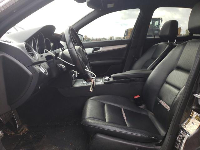 WDDGF8BB0CA666080 - 2012 MERCEDES-BENZ C 300 4MATIC BLACK photo 7