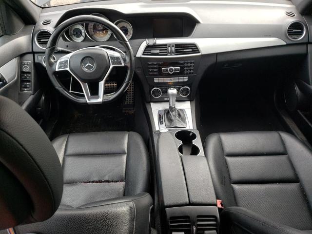 WDDGF8BB0CA666080 - 2012 MERCEDES-BENZ C 300 4MATIC BLACK photo 8