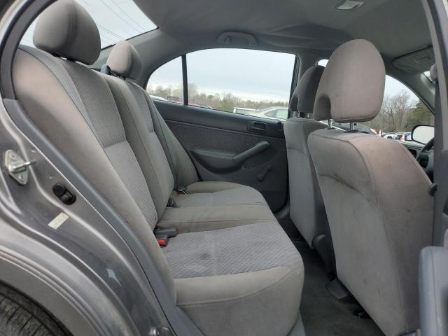 1HGES16355L017939 - 2005 HONDA CIVIC DX VP Մոխրագույն լուսանկար 10