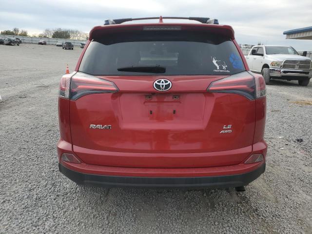 JTMBFREV3HJ148939 - 2017 TOYOTA RAV4 LE RED photo 6