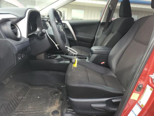 JTMBFREV3HJ148939 - 2017 TOYOTA RAV4 LE RED photo 7