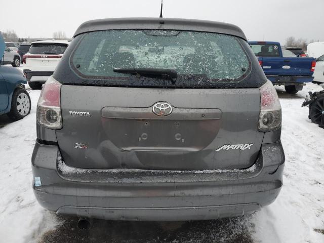 2T1KR32EX6C618188 - 2006 TOYOTA COROLLA MA XR GRAY photo 6