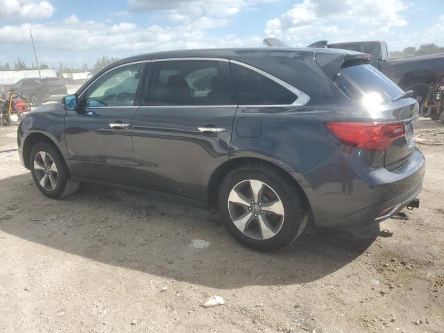 5FRYD4H25EB017744 - 2014 ACURA MDX CHARCOAL photo 2