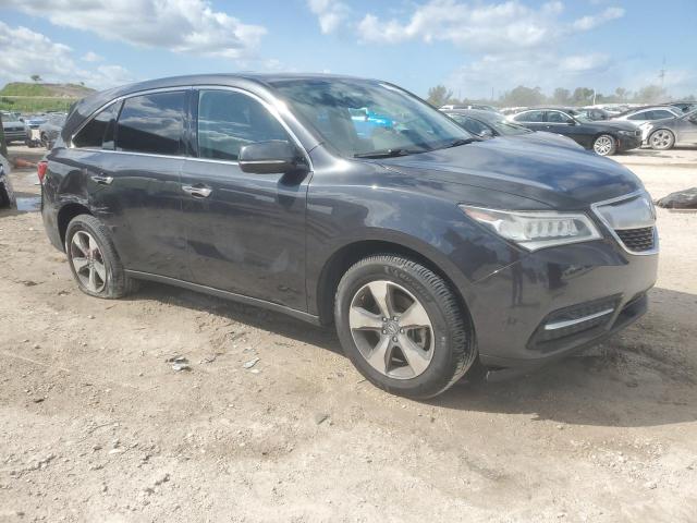 5FRYD4H25EB017744 - 2014 ACURA MDX CHARCOAL photo 4