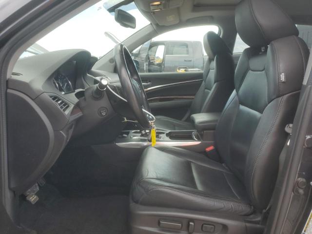 5FRYD4H25EB017744 - 2014 ACURA MDX CHARCOAL photo 7