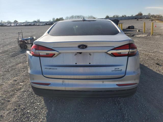 3FA6P0LU4KR139819 - 2019 FORD FUSION SE SILVER photo 6