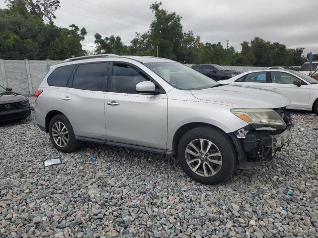 5N1AR2MN9DC670240 - 2013 NISSAN PATHFINDER S SILVER photo 4