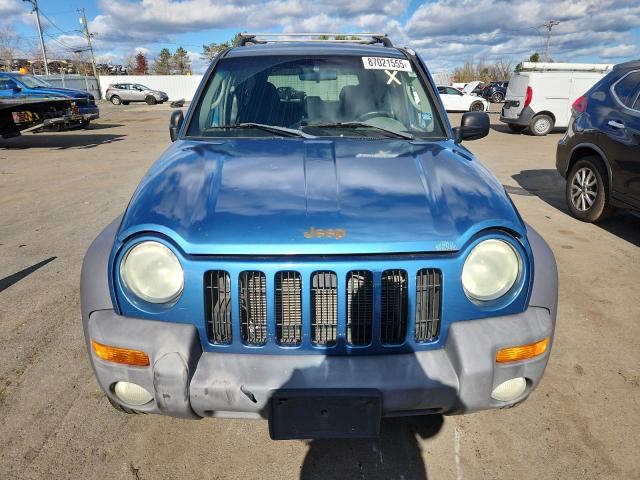 1J4GL48K04W221114 - 2004 JEEP LIBERTY SPORT BLUE photo 5