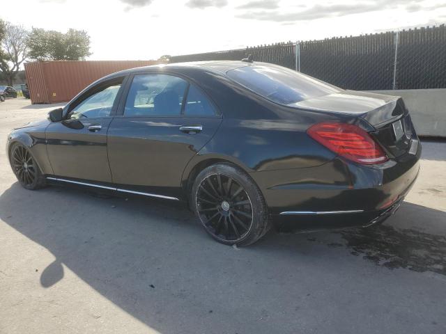 WDDUG8FB7FA139247 - 2015 MERCEDES-BENZ S 550 4MATIC BLACK photo 2