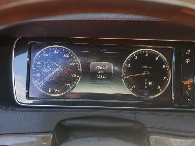 WDDUG8FB7FA139247 - 2015 MERCEDES-BENZ S 550 4MATIC BLACK photo 9