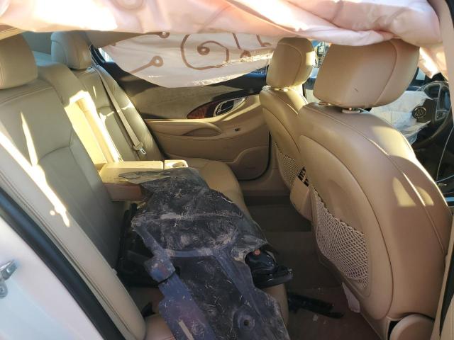 1G4GE5ED1BF287773 - 2011 BUICK LACROSSE CXS WHITE photo 10