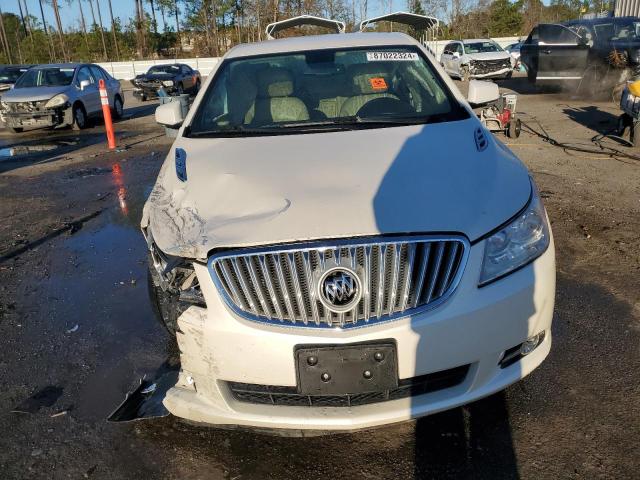 1G4GE5ED1BF287773 - 2011 BUICK LACROSSE CXS WHITE photo 5