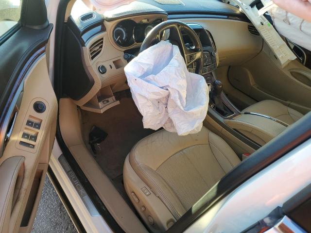 1G4GE5ED1BF287773 - 2011 BUICK LACROSSE CXS WHITE photo 8