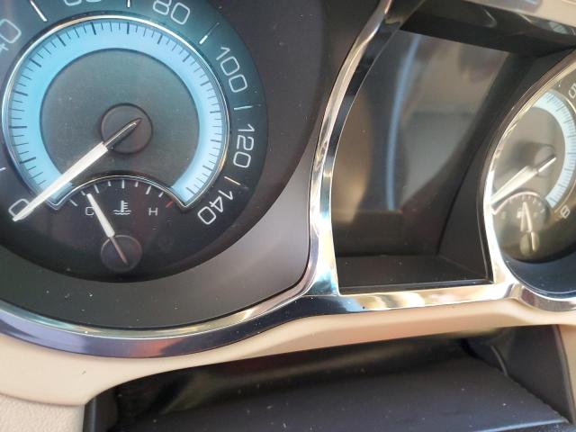 1G4GE5ED1BF287773 - 2011 BUICK LACROSSE CXS WHITE photo 9