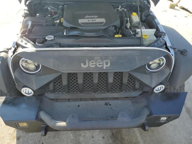 1C4BJWDG5GL335215 - 2016 JEEP WRANGLER U SPORT Մոխրագույն լուսանկար 12