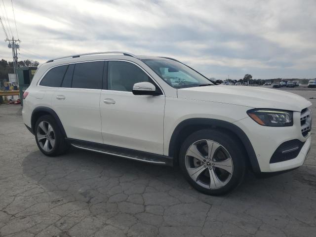 4JGFF5KE1MA571393 - 2021 MERCEDES-BENZ GLS 450 4MATIC WHITE photo 4
