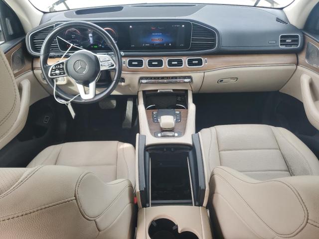 4JGFF5KE1MA571393 - 2021 MERCEDES-BENZ GLS 450 4MATIC WHITE photo 8