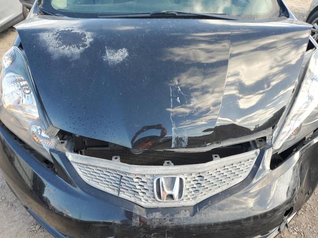 JHMGE8H36DC032838 - 2013 HONDA FIT BLACK photo 11