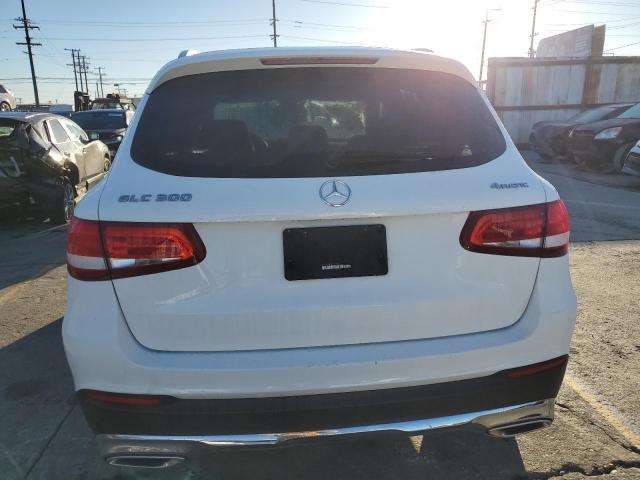WDC0G4KB9KF546534 - 2019 MERCEDES-BENZ GLC 300 4MATIC WHITE photo 6