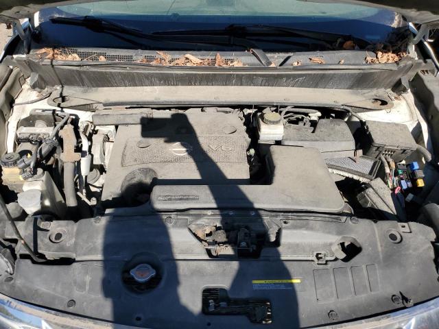 5N1AR2MM8FC645940 - 2015 NISSAN PATHFINDER S WHITE photo 12