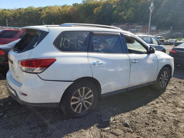 5N1AR2MM8FC645940 - 2015 NISSAN PATHFINDER S WHITE photo 3