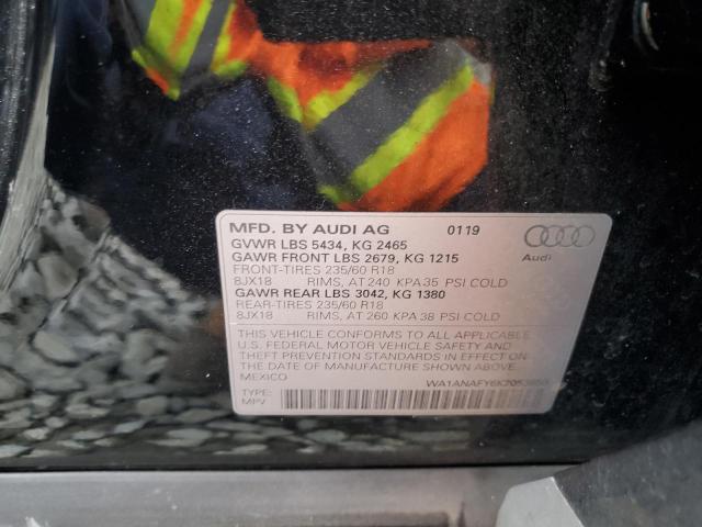 WA1ANAFY6K2053859 - 2019 AUDI Q5 PREMIUM Qara foto 13