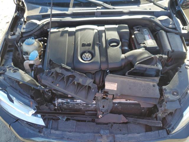 3VWDZ7AJ1BM352105 - 2011 VOLKSWAGEN JETTA SE BLACK photo 11
