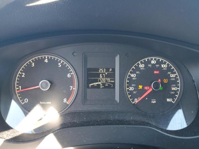 3VWDZ7AJ1BM352105 - 2011 VOLKSWAGEN JETTA SE BLACK photo 9