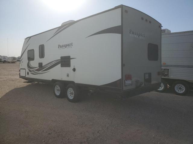 4YDT23920KD411534 - 2019 KEYSTONE TRAILER GRAY photo 3