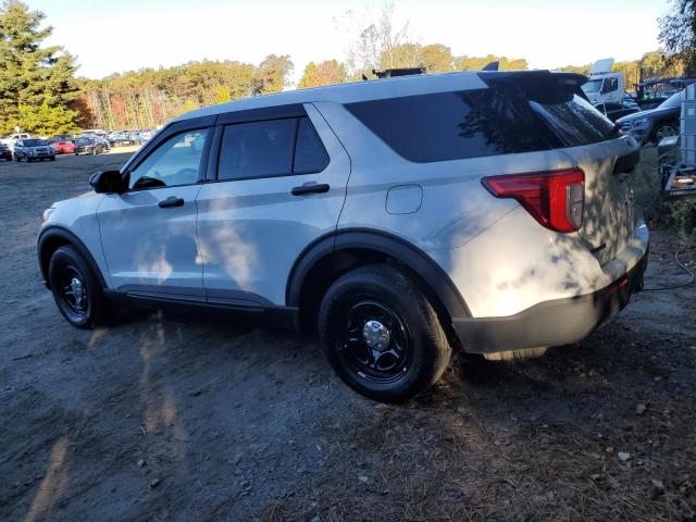1FM5K8AB2MGA52723 - 2021 FORD EXPLORER POLICE INTERCEPTOR WHITE photo 2