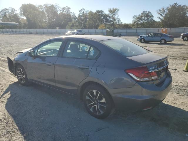 2HGFB2F80EH527506 - 2014 HONDA CIVIC EX GRAY photo 2