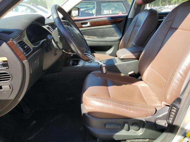 KMHGC4DD4DU230001 - 2013 HYUNDAI GENESIS 3.8L 银色 照片 7