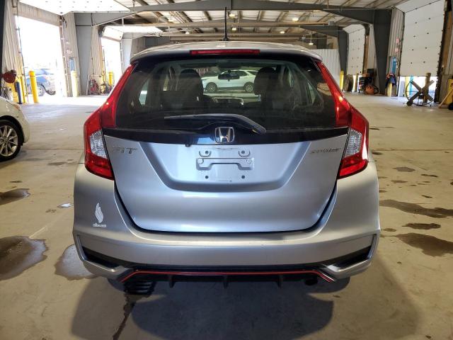 3HGGK5H65JM706637 - 2018 HONDA FIT SPORT SILVER photo 6