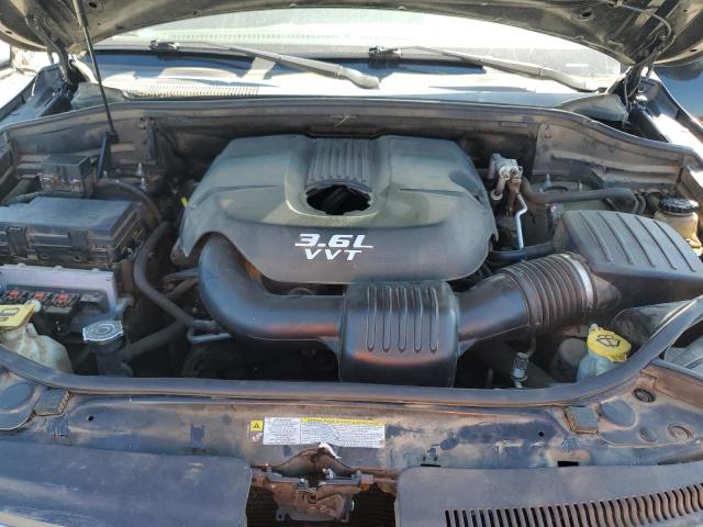 1C4RJEAG5CC210075 - 2012 JEEP GRAND CHER LAREDO BLACK photo 11