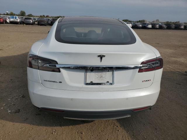 5YJSA1E42GF130493 - 2016 TESLA MODEL S Ақ фото 6