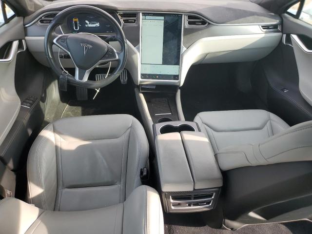 5YJSA1E42GF130493 - 2016 TESLA MODEL S Ақ фото 8