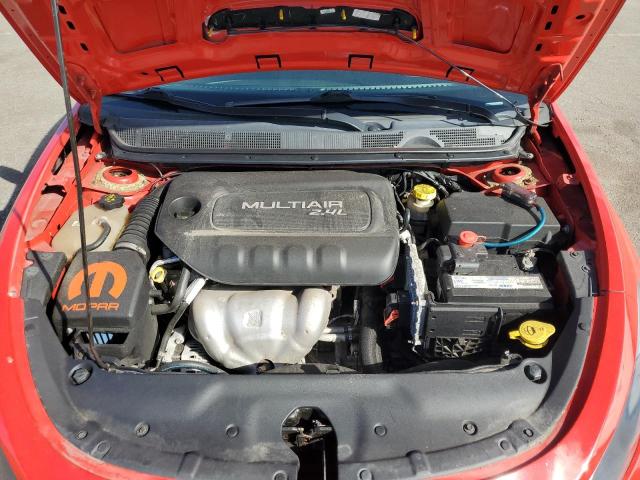 1C3CDFBB9GD629816 - 2016 DODGE DART SXT Червоний фото 11