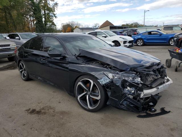 1HGCV2F32JA021621 - 2018 HONDA ACCORD SPORT Negro foto 4