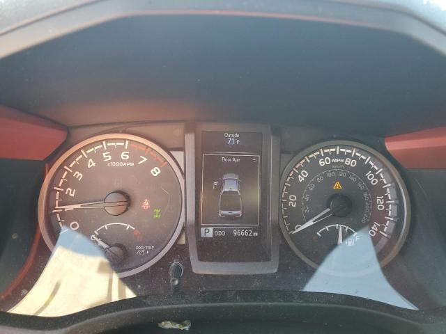 5TFCZ5AN5HX089447 - 2017 TOYOTA TACOMA DOUBLE CAB ნაცრისფერი ფოტო 9