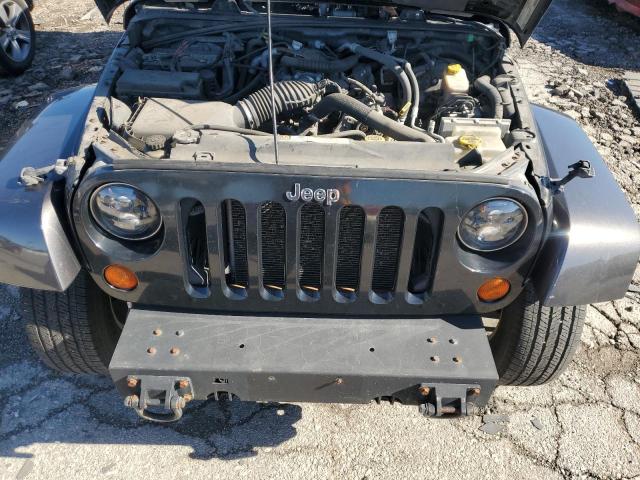 1J4GA591X8L643321 - 2008 JEEP WRANGLER U SAHARA BLACK photo 12