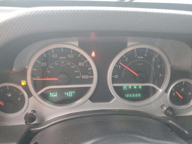 1J4GA591X8L643321 - 2008 JEEP WRANGLER U SAHARA BLACK photo 9