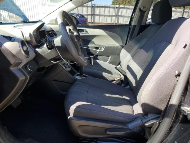 1G1JC5SH8F4164540 - 2015 CHEVROLET SONIC LT BLACK photo 7