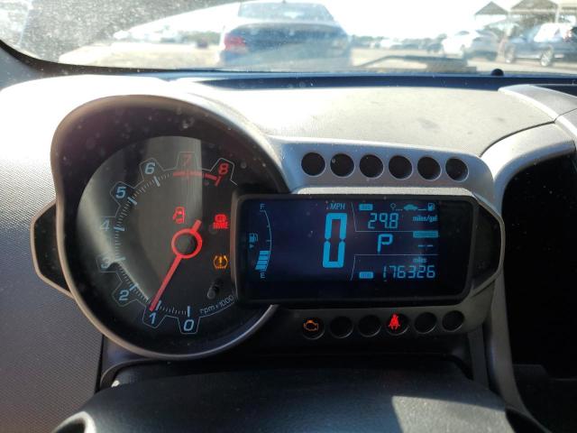 1G1JC5SH8F4164540 - 2015 CHEVROLET SONIC LT BLACK photo 9