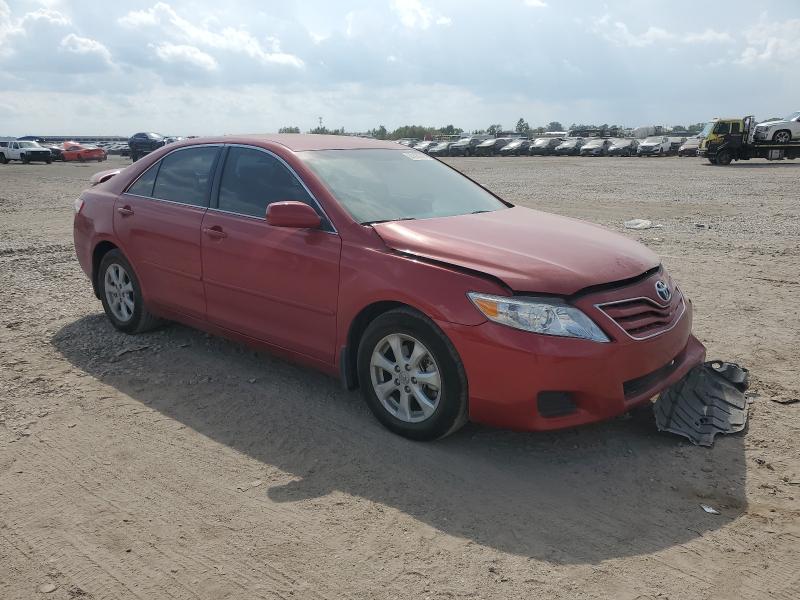 4T4BF3EK7BR210045 - 2011 TOYOTA CAMRY BASE RED photo 4