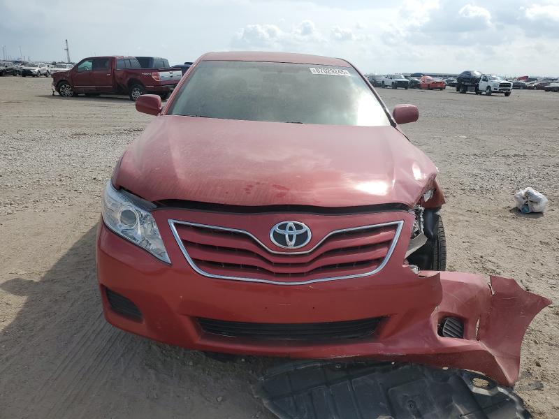 4T4BF3EK7BR210045 - 2011 TOYOTA CAMRY BASE RED photo 5