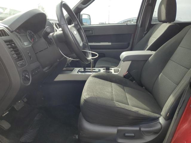 1FMCU9DG8AKA72241 - 2010 FORD ESCAPE XLT RED photo 7